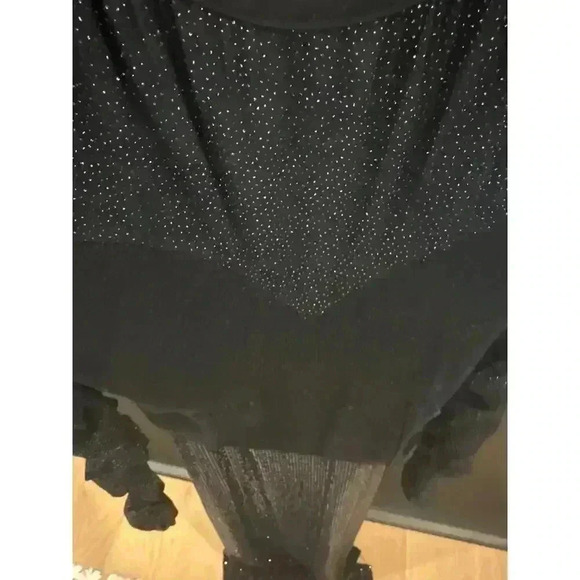 BEBE Bodycon Sequin Gown Evening Dress Size S - Picture 8 of 8